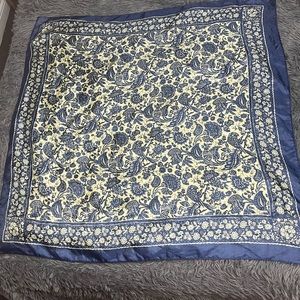 Real silk scarf from Italy